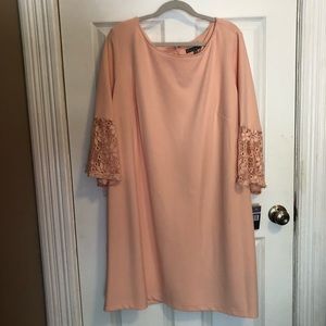 Sharagano Peach Formal Dress